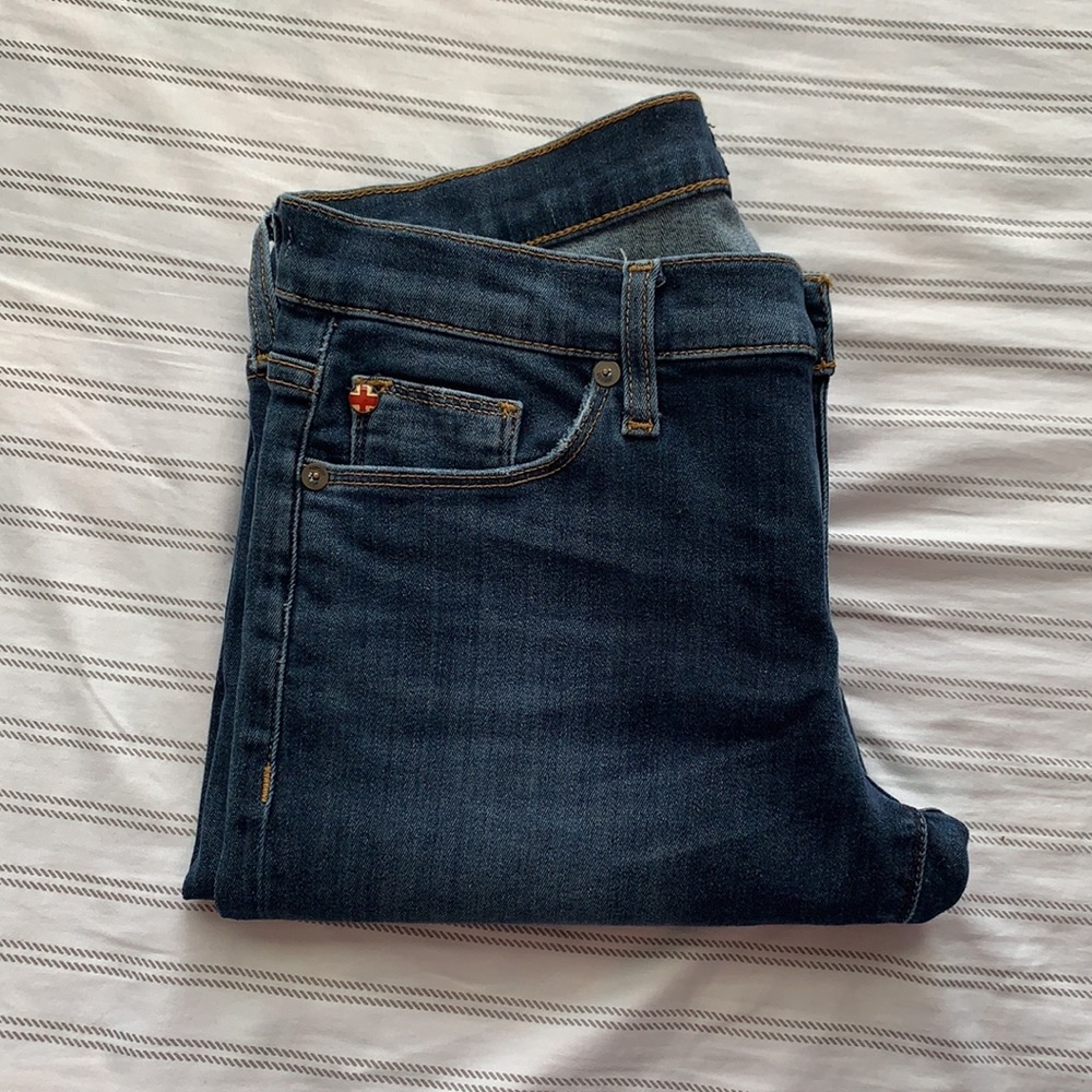 Hudson Blue Ripped Skinny Jeans “Finn Boy”